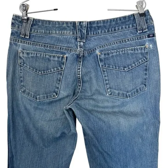 Cruel Girl Low Rise Bootcut Jeans Mid Wash Western 13R Mid Wash Cowgirl Rodeo - Picture 3 of 13